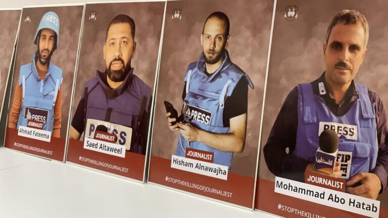 İşgalci İsrail, gazetecileri susturmak istiyor