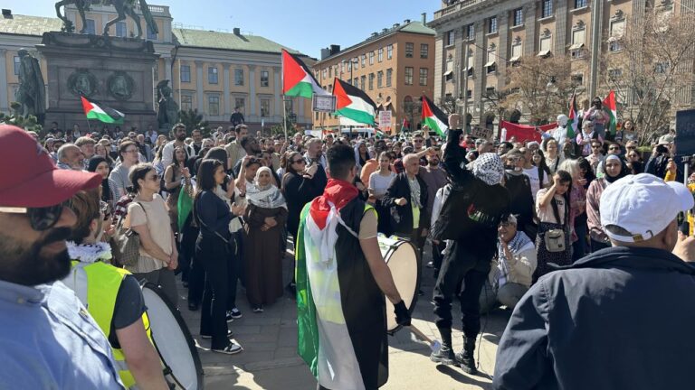 İsveç’te İsrail’in Eurovision’a katılımı protesto edildi