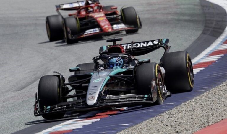 Formula 1 Avusturya Grand Prix'sinde kazanan George Russell!