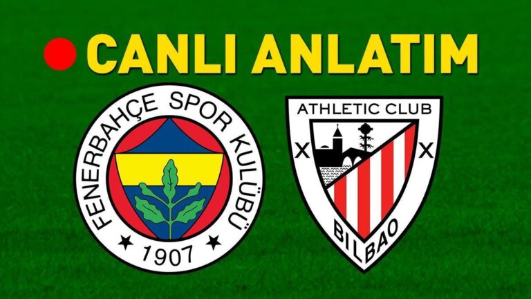 Fenerbahçe, Avrupa sınavında Athletic Bilbao’ya karşı
