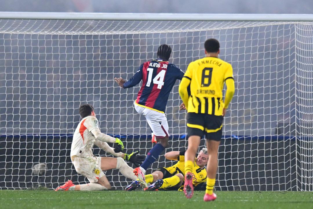 Samuel-Iling-Junior-Bologna-Borussia-Dortmund-gol