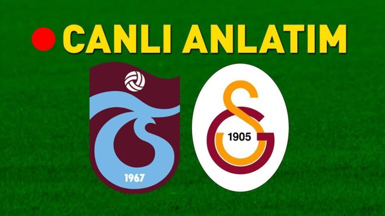 Trabzonspor, Galatasaray'ı ağırlıyor! Kupa finalinin provasında muhtemel 11'ler belli oldu…