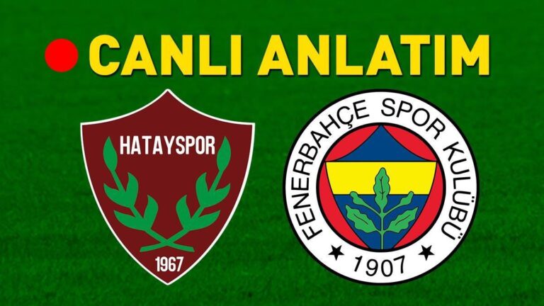 Hatayspor – Fenerbahçe canlı yayın | beIN Sports izle