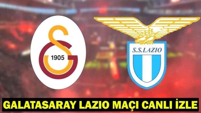 GALATASARAY LAZIO MAÇI CANLI İZLE: Galatasaray – Lazio hangi kanalda? Galatasaray