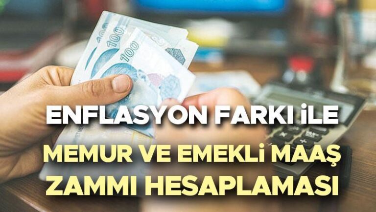 ENFLASYON FARKI MEMUR VE EMEKLİ MAAŞ ZAMMI 2026 OCAK AYI | Yılbaşında SSK, Bağkur emekli ve memur maaş zammı ne kadar olacak, yüzde kaç zam yapılacak? 1 aylık enflasyon farkına göre zamlı emekli ve memur maaşı!