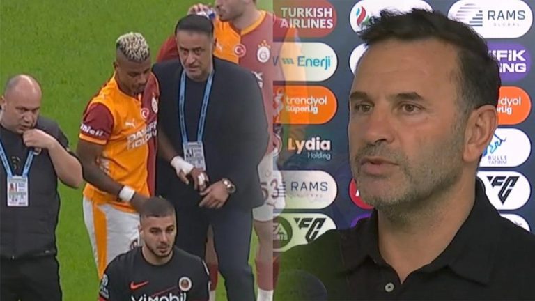 Galatasaray’a Gençlerbirliği maçında şok! Lemina sakatlandı…