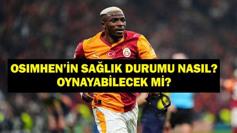 OSIMHEN’İN SAĞLIK DURUMU NASIL? Victor Osimhen Oynayabilecek Mi, Sakatlandı Mı? Galatasaray’dan Açıklama!